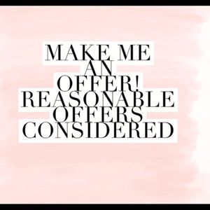Reasonable offers considered. Bundle  and save